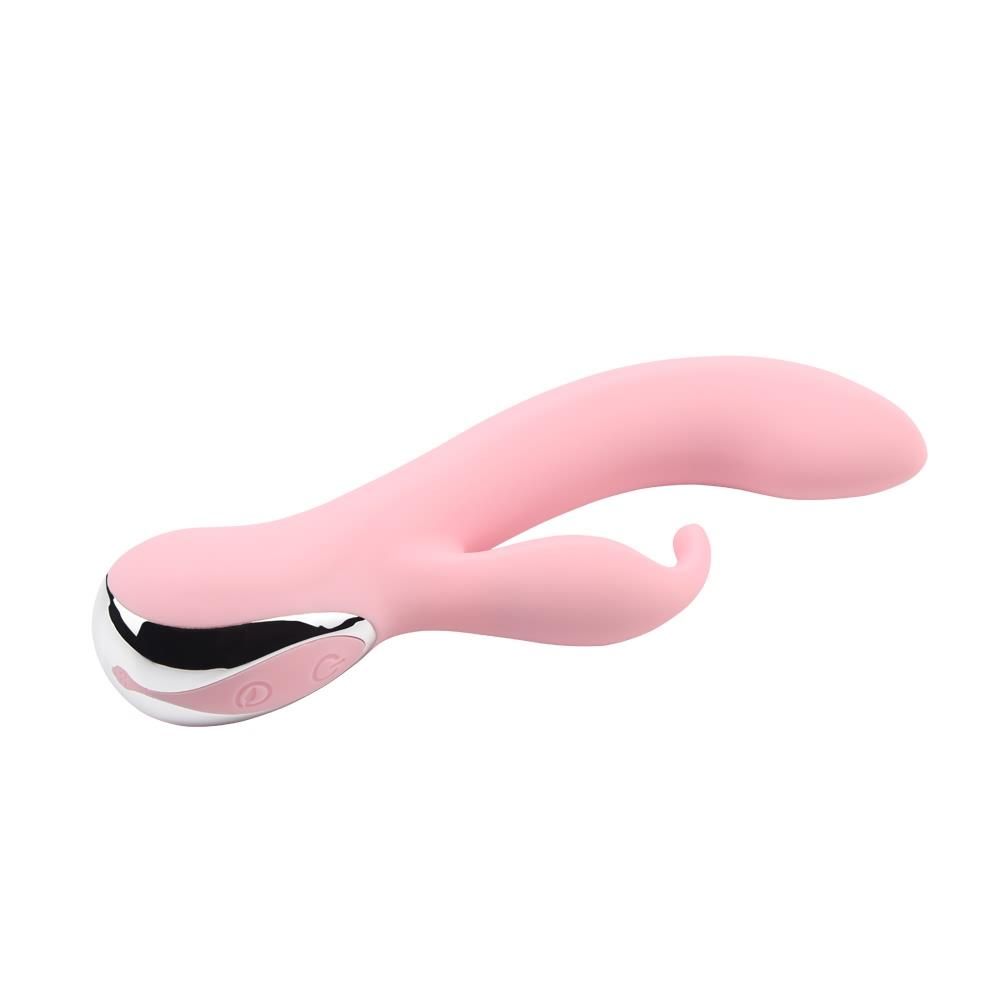 Вібратор-кролик Aphrovibe Intimate G Rabbit, 18 см (рожевий)