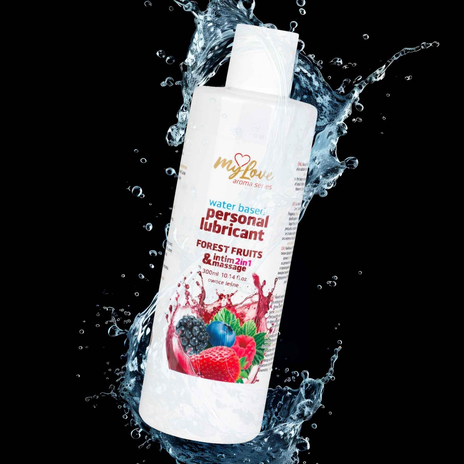 Lubrykant MyLove Aroma Series Intim&Massage 2in1 Forest Fruits, 300 ml