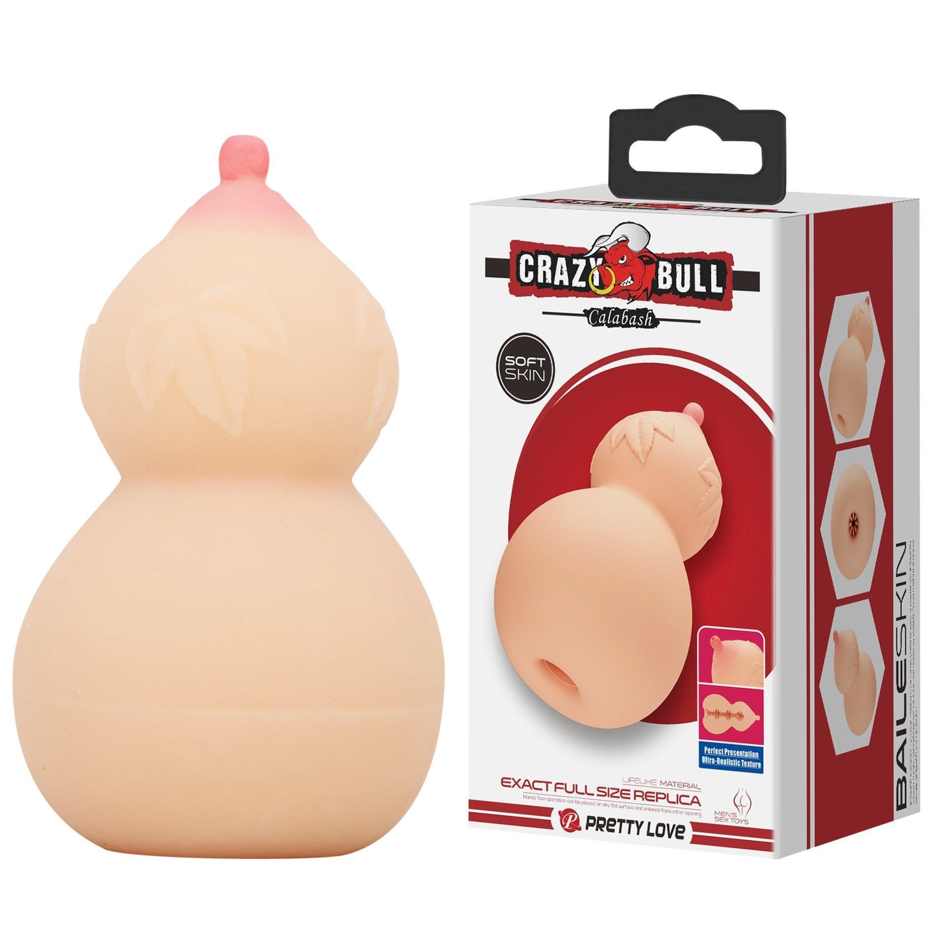 Мастурбатор Crazy Bull Calabash (телесный)