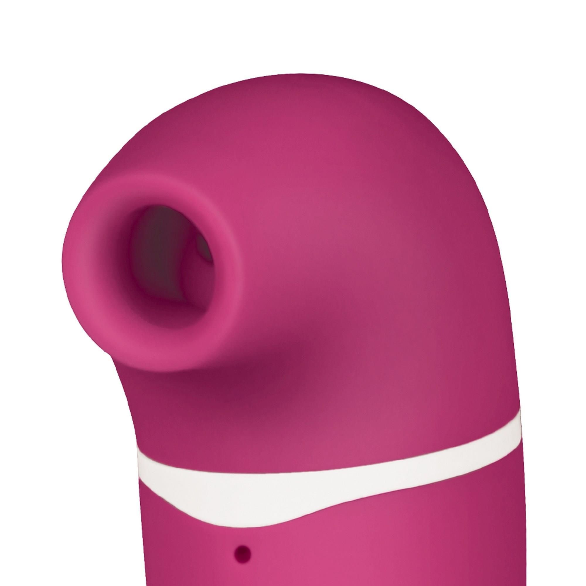 Вакуумний стимулятор клітора з вібраціє Lovetoy Toyz4Partner (рожевий)