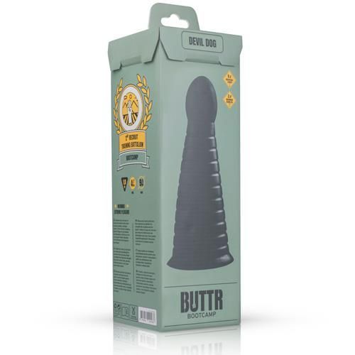 Анальна пробка Buttr Devil Dog Butt Plug, 25,9 см (чорний)
