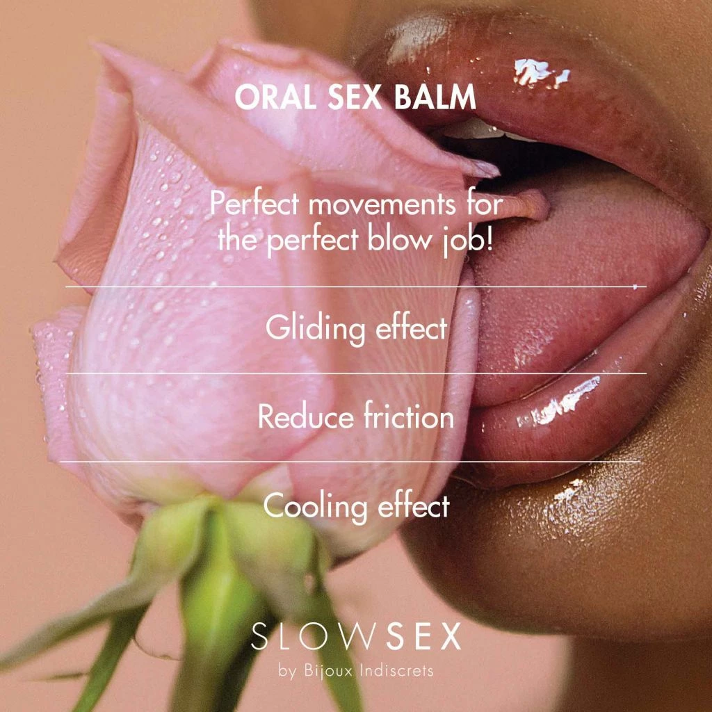 Бальзам для губ Bijoux Indiscrets Slow Sex Oral Sex Balm, 10 мл