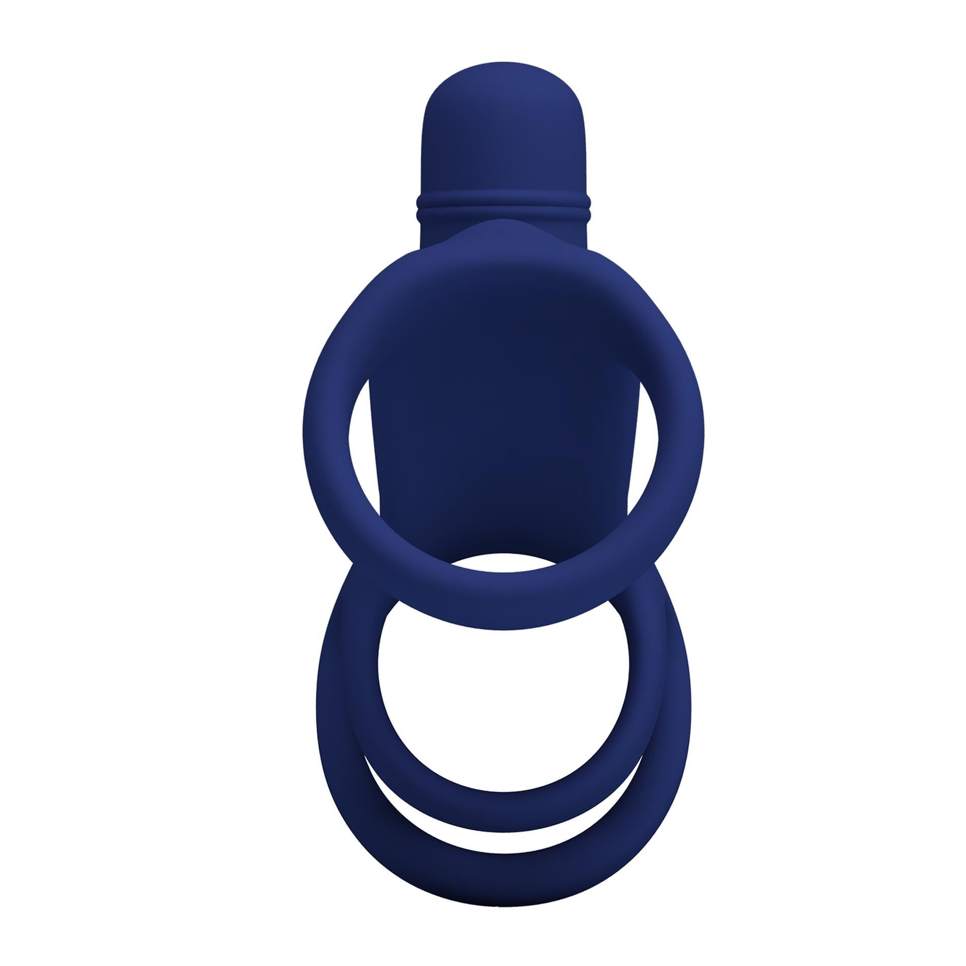 Насадка для пениса Pretty Love Powerful ring, 11,5 см (синий)