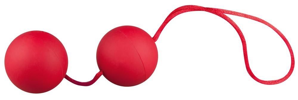Вагинальные шарики Velvet Red Balls, 23 см (красный)