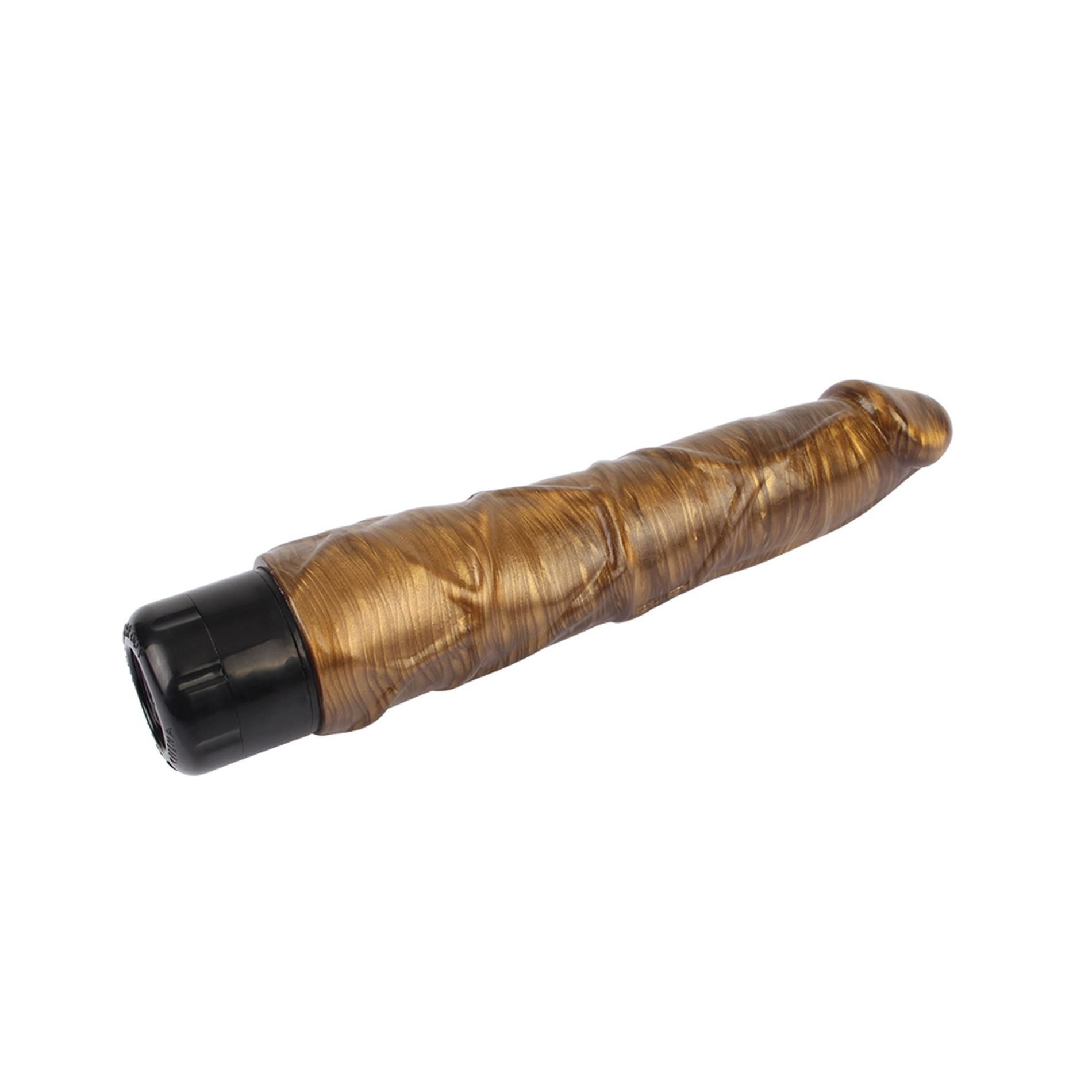 Вибратор DarkMuscle Pleasure Ranger, 22.5 см (золотой)