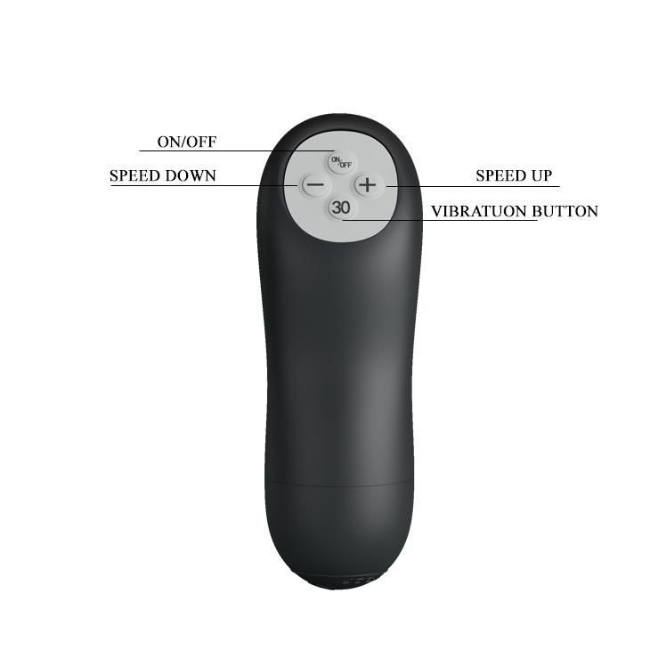 Wibrator Pretty Love Indulgence Plus, 9.5 cm (czarny)