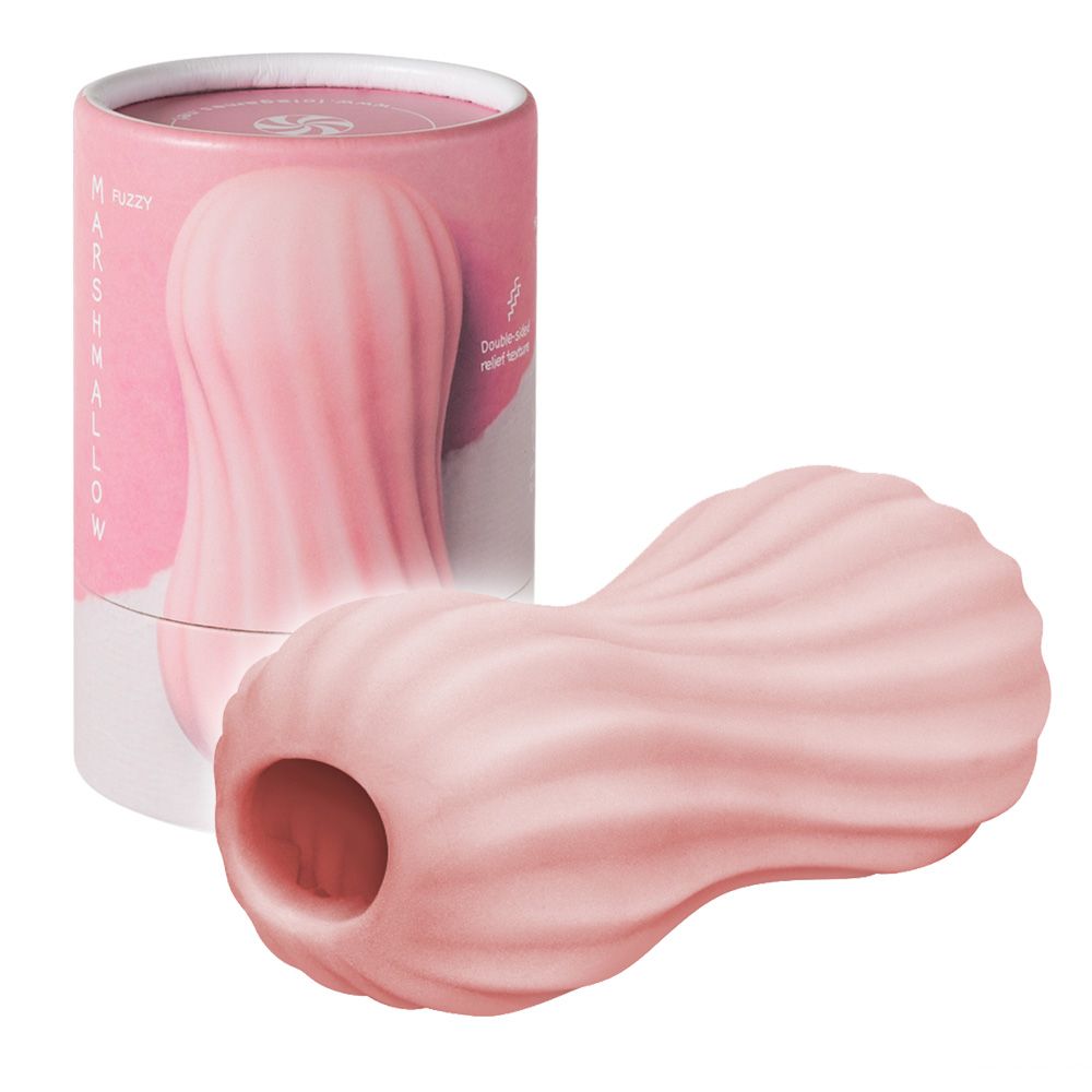 Masturbator dwustronny Lola Games Marshmallow Fuzzy (różowy)