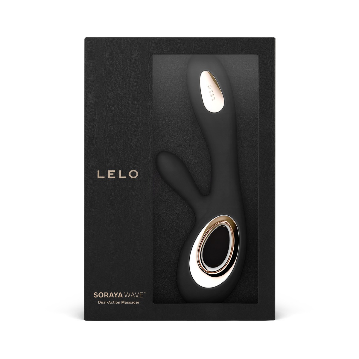 Вибратор-кролик Lelo Soraya Wave, 21,8 см (черный)