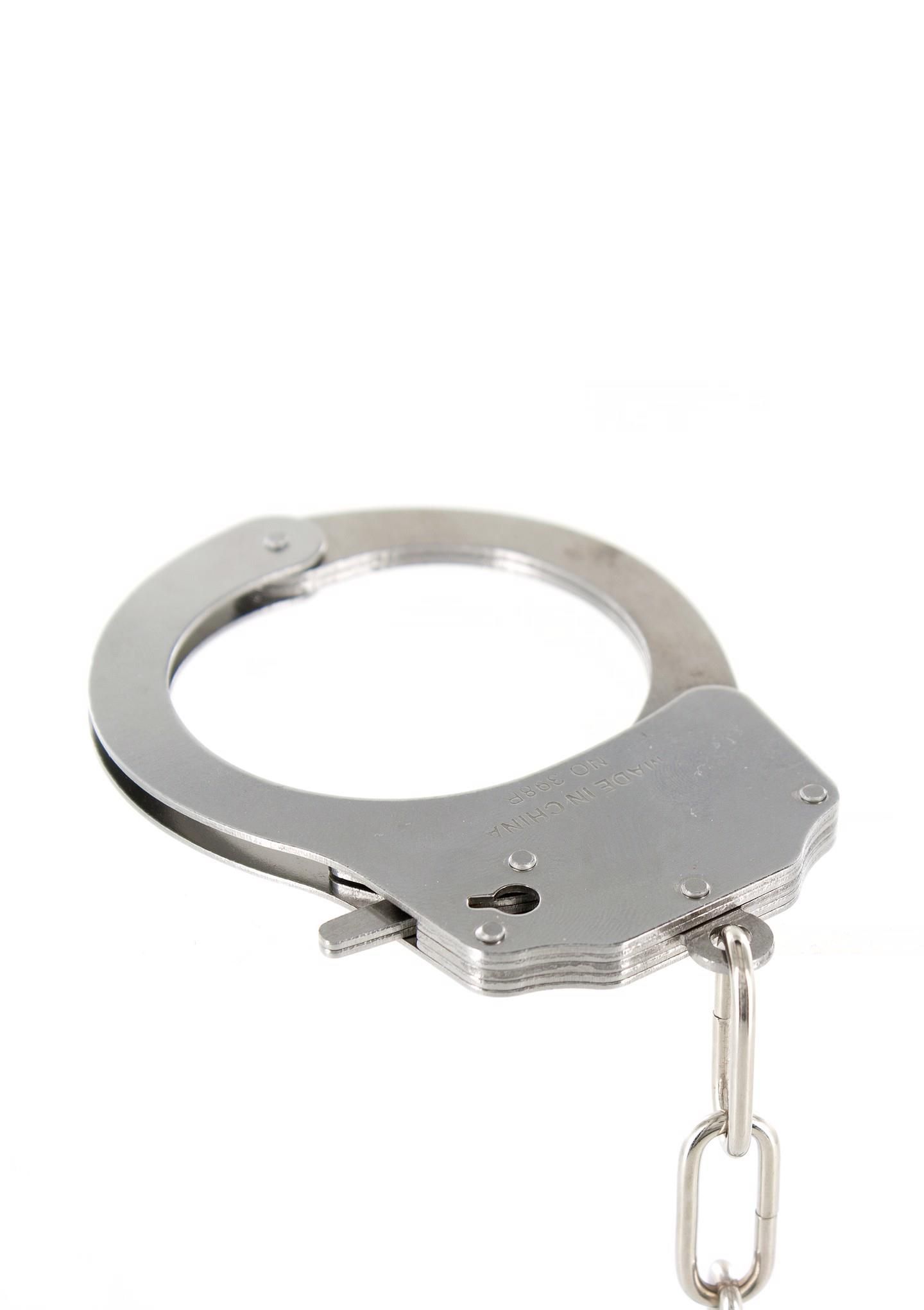 Наручники Furry Fun Cuffs, 28 см (бузковий)