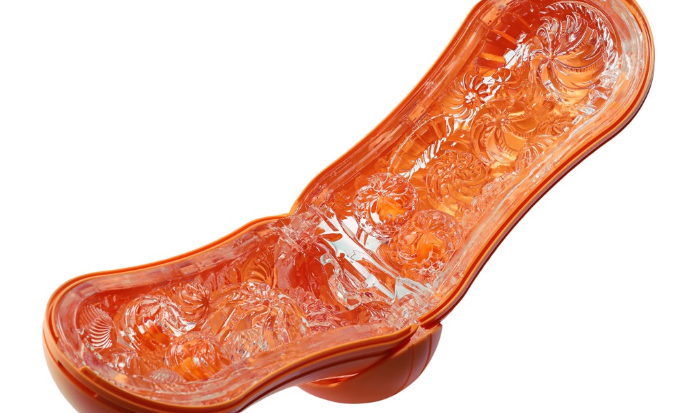 Мастурбатор Tenga Flip Orb Sunset Orange (оранжевый)