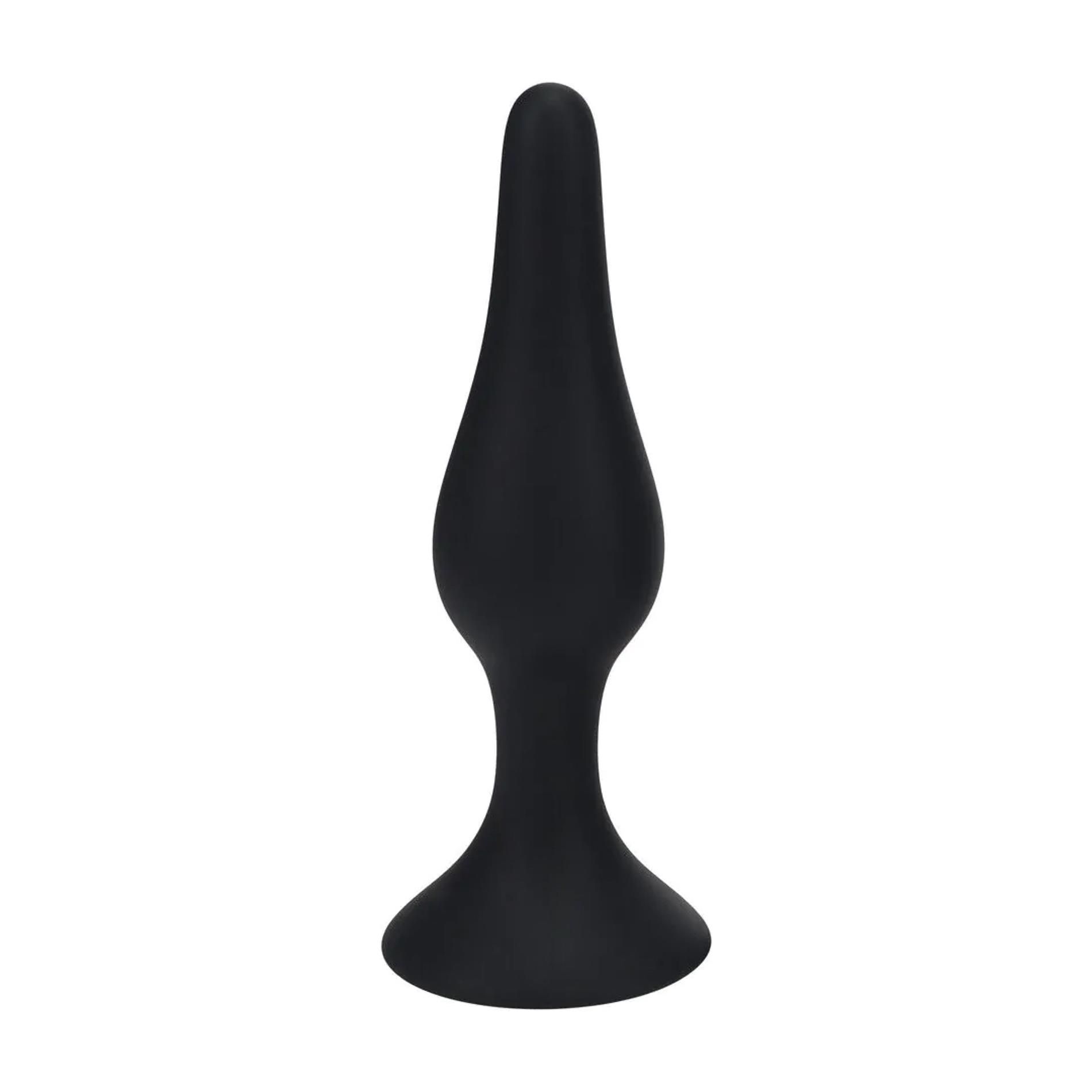 Korek analny Levelz Slim Anal Plug XL, 15.5 cm (czarny)