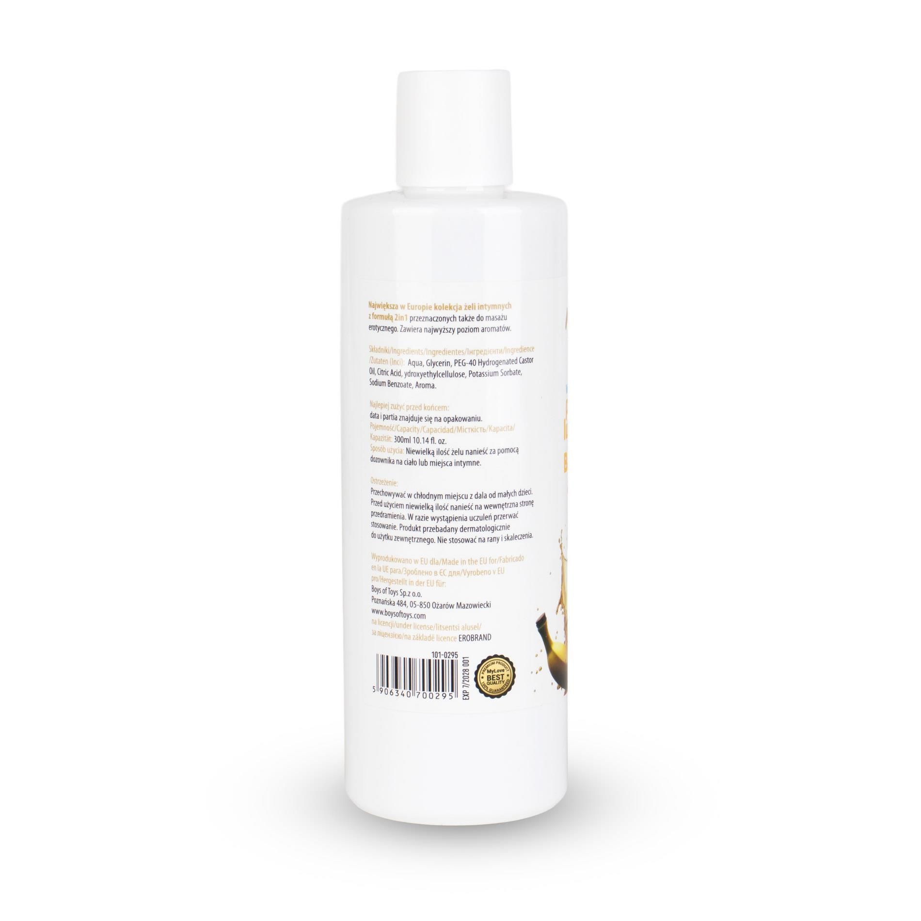 Лубрикант MyLove Aroma Series Intim&Massage 2in1 Banana, 300 мл