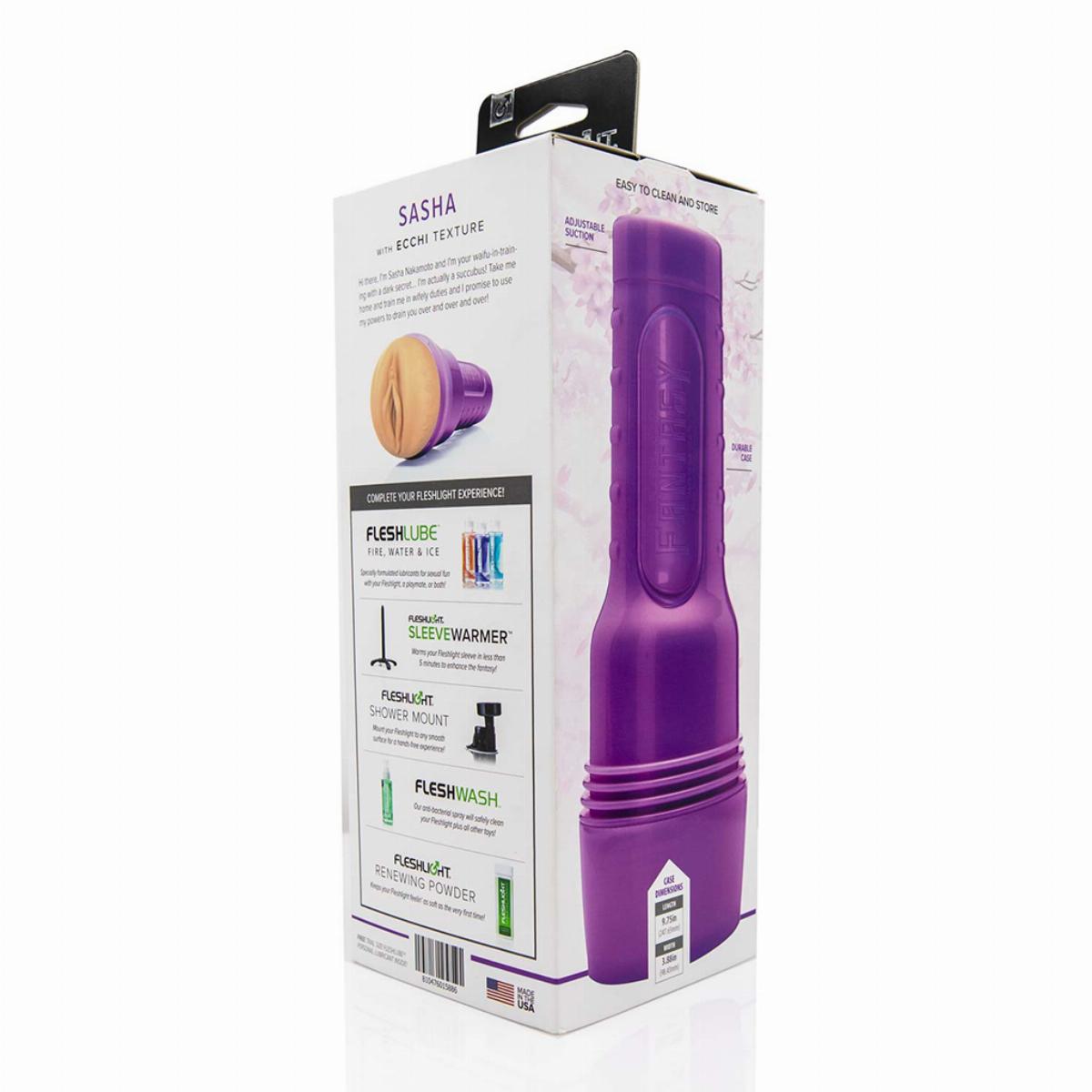 Fleshlight Fantasy Sasha Nakamoto Ecchi - Masturbator, Beżowy, 25 cm