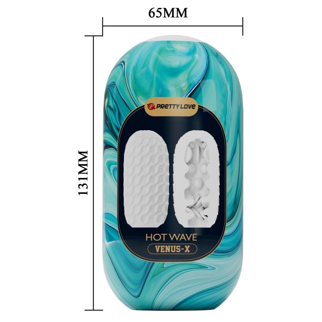 Мастурбатор яйцо Pretty Love Hot Wave Venus X Egg (белый)