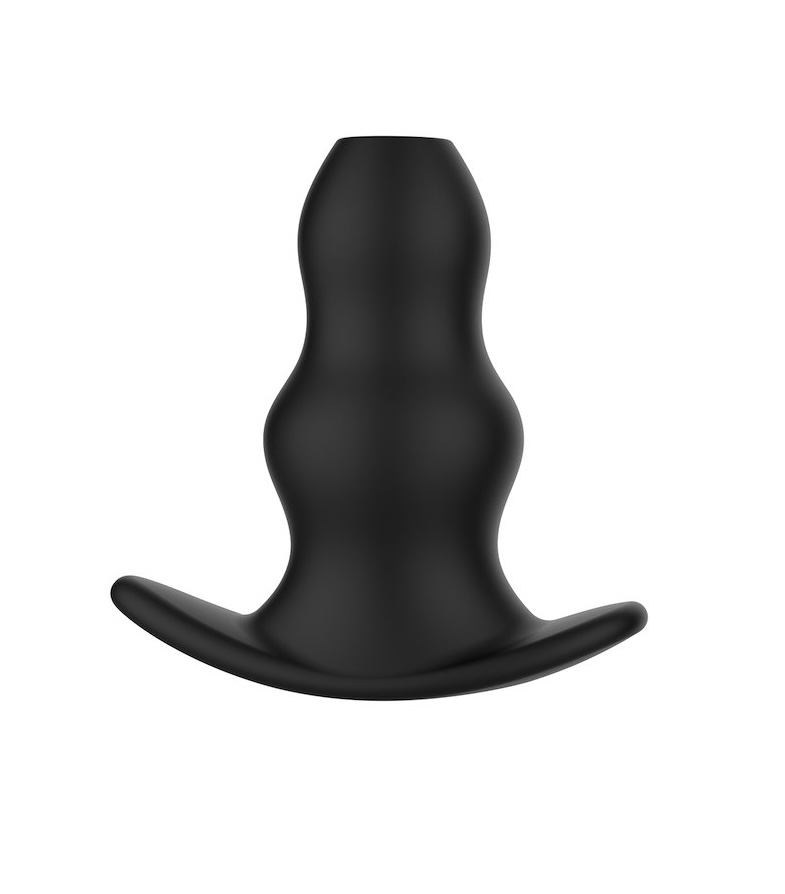 Анальная пробка Erospace Wild Play C1, 11,3 см (черный)