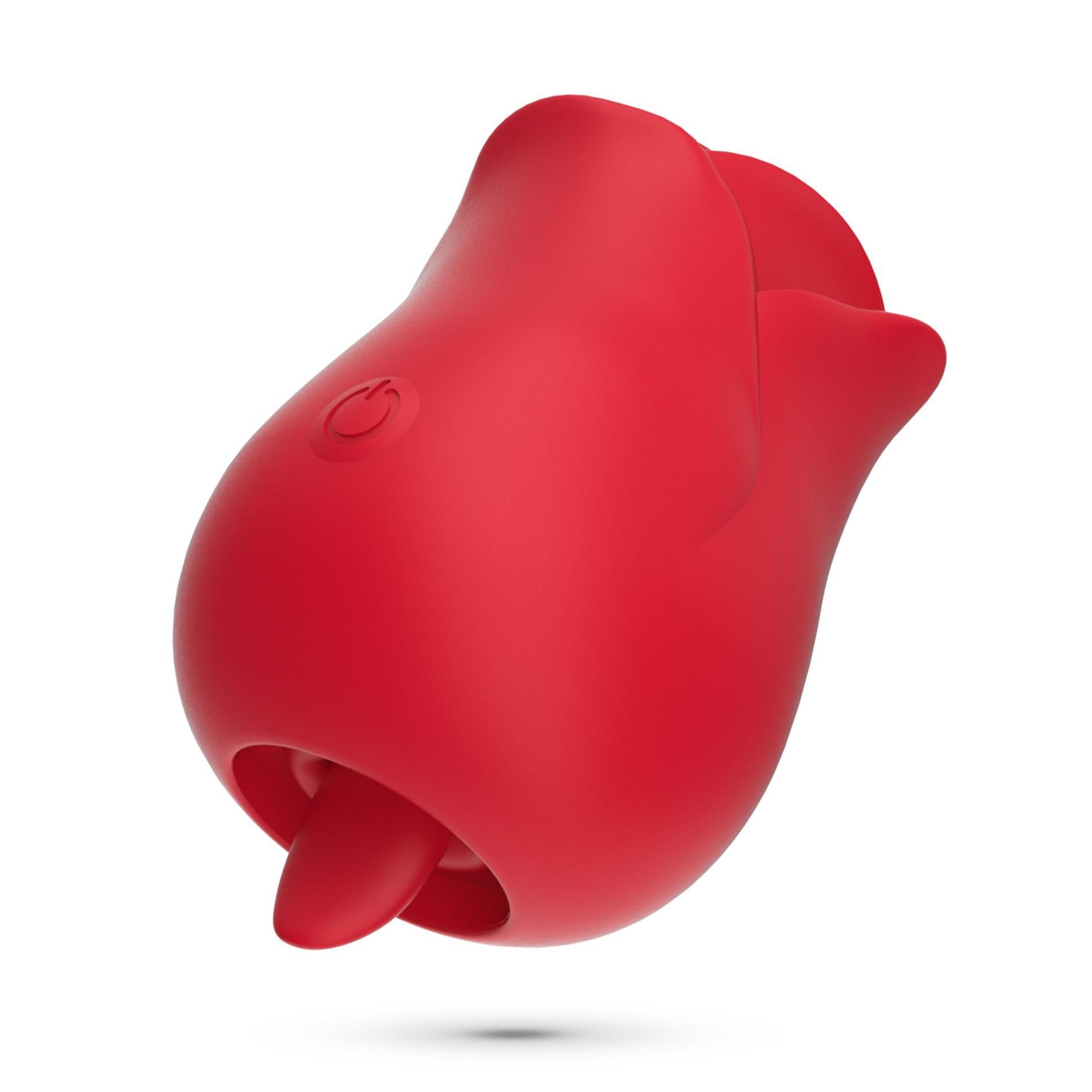 Вакуумный стимулятор клитора Crushious Rosita (красный)