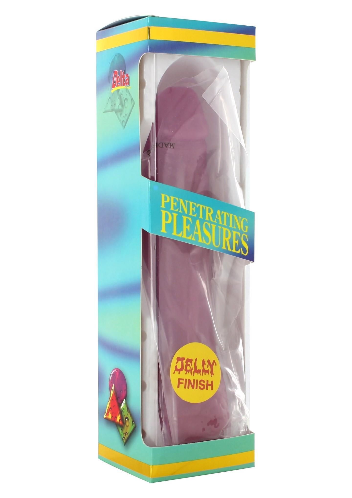 Фаллоимитатор Seven Creations Jelly Dong, 20 см (фиолетовый)
