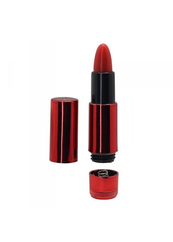 Вібратор Toyz4lovers Multi-Speed Lipstick Vibe, 9 см (червоний)