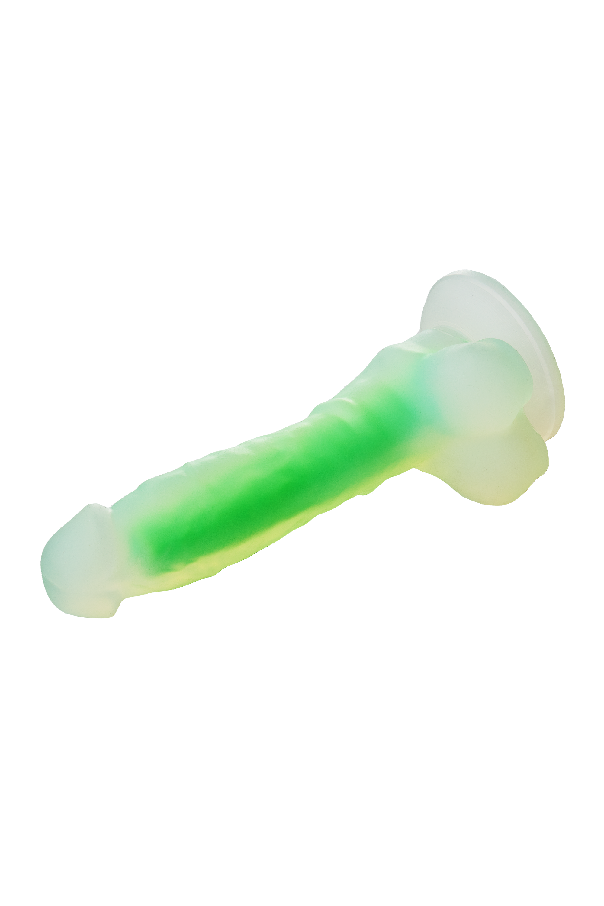 Фалоімітатор Radiant Glow In The Dark Soft, 17,5 см (зелений)