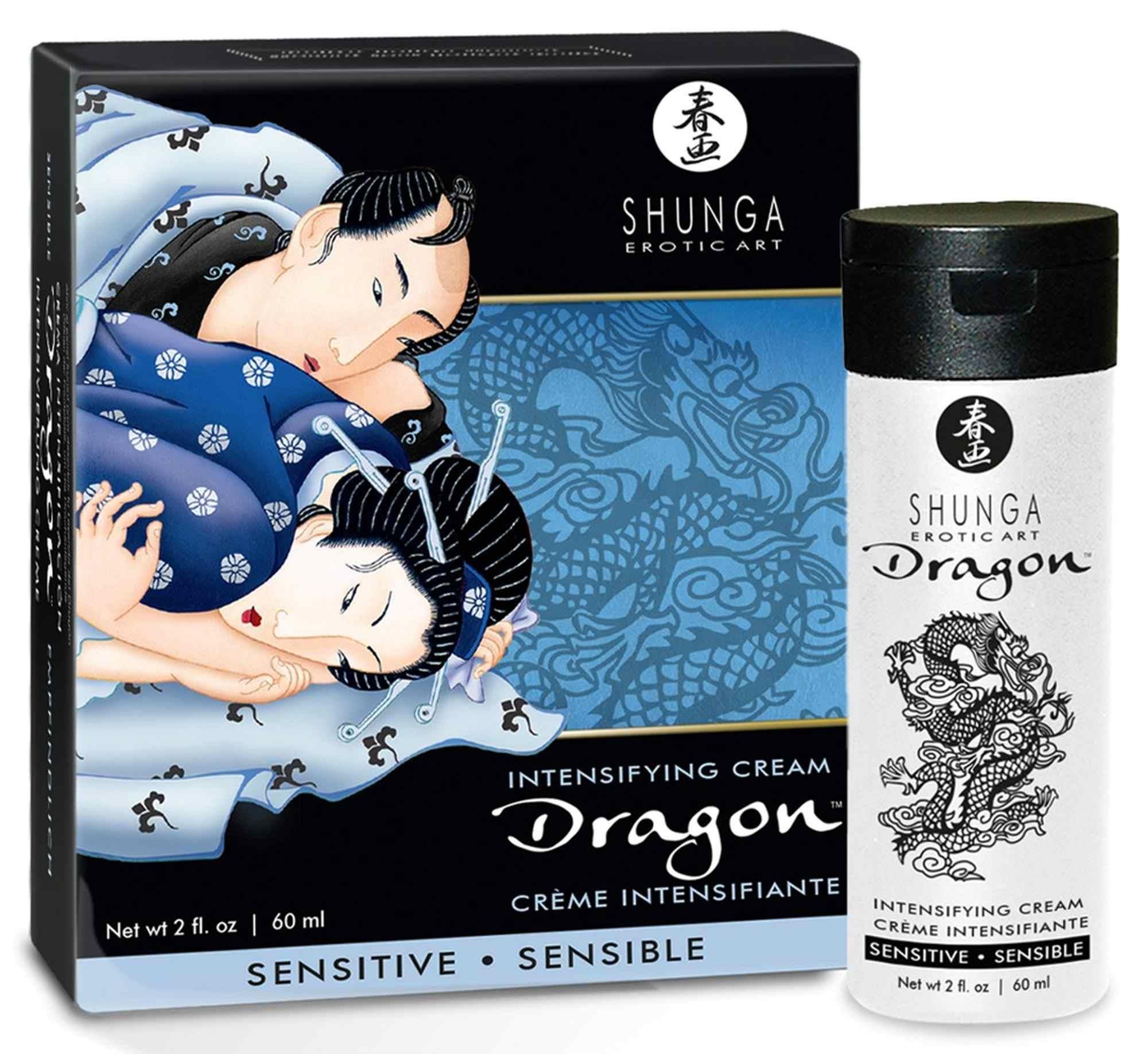 Стимулирующий крем для пар Shunga Dragon Cream Sensitive, 60 мл