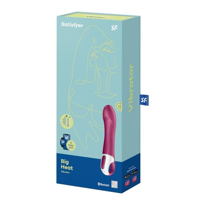 Вибратор Satisfyer Big Heat, 22,5 см (фуксия)