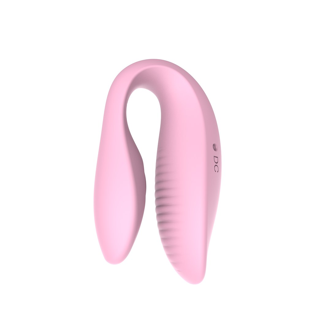 Wibrator dla par Erospace Sweet Play A7, 9,8 cm (różowy)