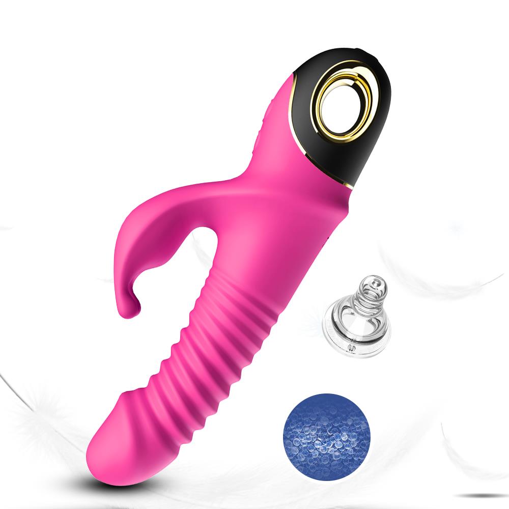 Вибратор-кролик B - Series Joy Zing, 22.7 см (розовый)