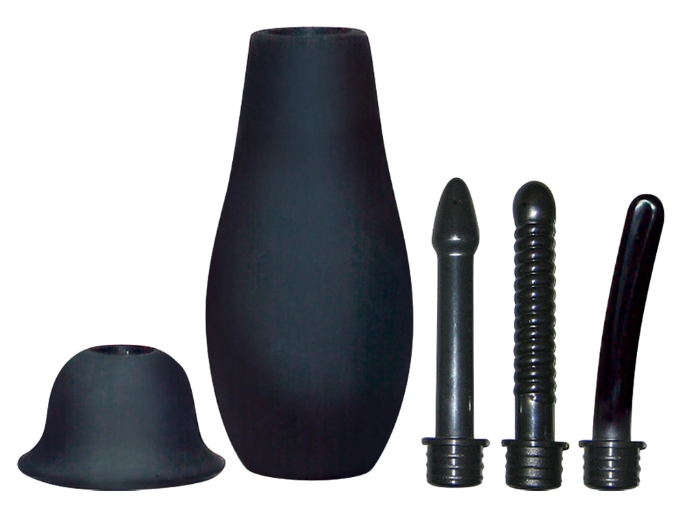 Анальный душ Bad Kitty Douche, 23 см (черный)