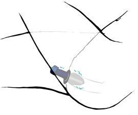 Анальный тоннель Orion Lust Tunnel Plug, 10 см (черный)