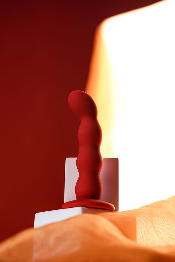 Korek analny ToDo Anal Wand Favourite, 13 cm (czerwony)