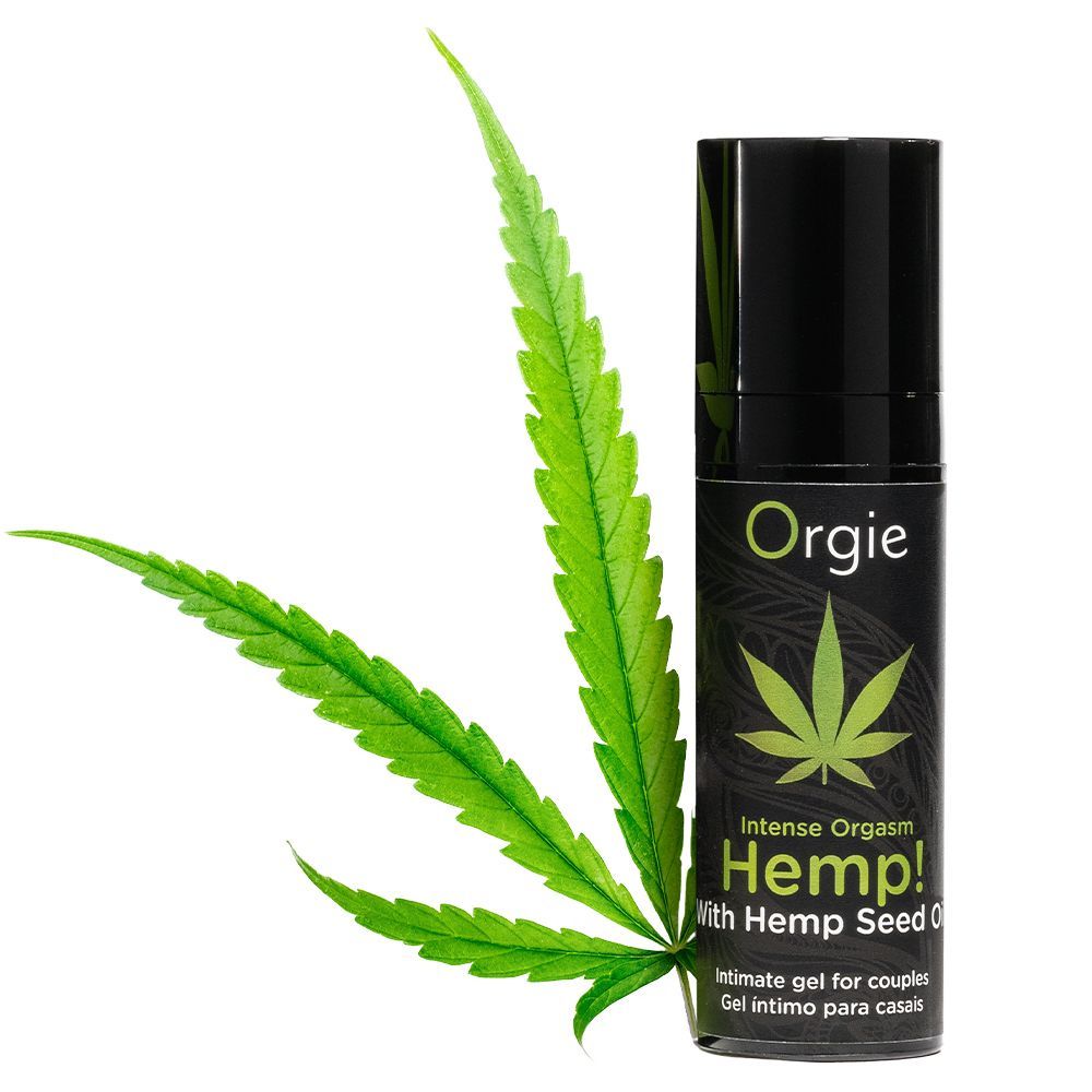 Жидкий вибратор Orgie Intense Orgasm Hemp!, 15 мл