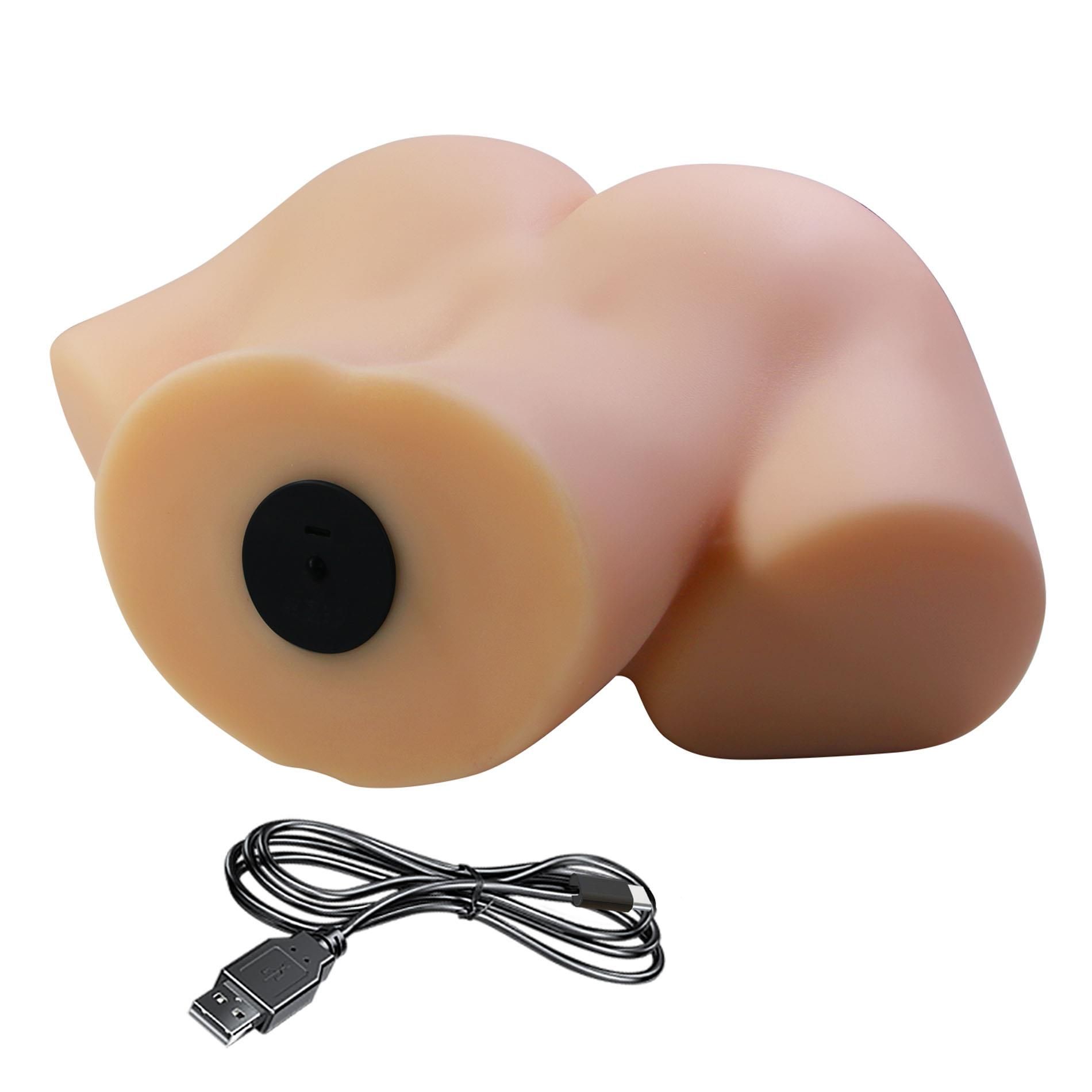Crazy Bull Vivian - Realistyczny masturbator, W kolorze cielistym, 35 cm