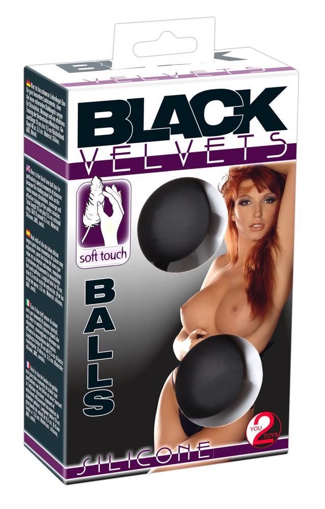 Вагинальные шарики You2Toys Black Velvets, 19.5 см (черный)