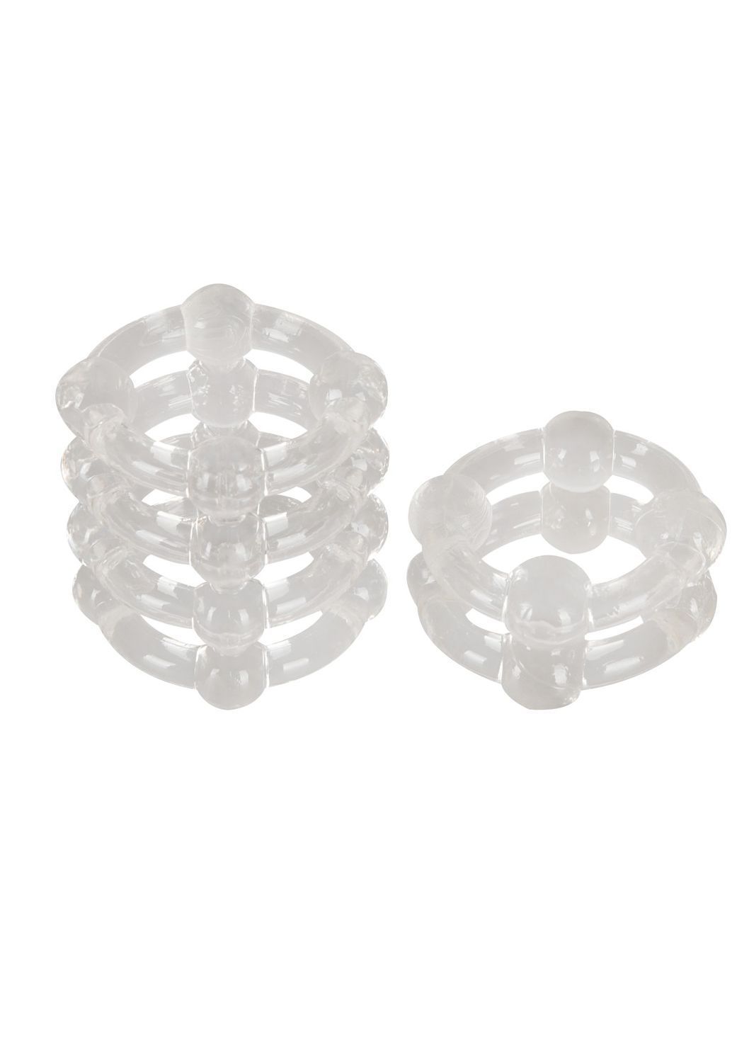 Набор эрекционных колец You2Toys, 2,5 см (прозрачный)