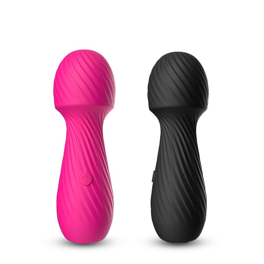 Вибратор для клитора Boss Series Wand, 13,5 см (розовый)