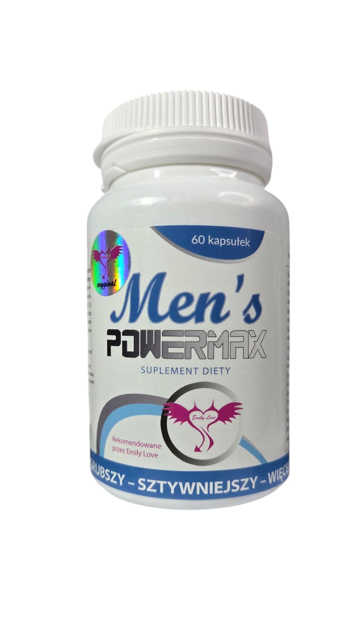 Таблетки для чоловіків Emily Love Men's Power Max, 60 капсул