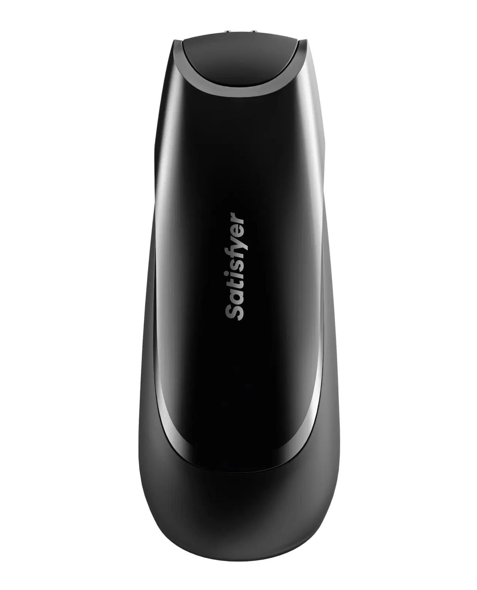 Автоматический мастурбатор Satisfyer Men Vibration + Connect App (черный)