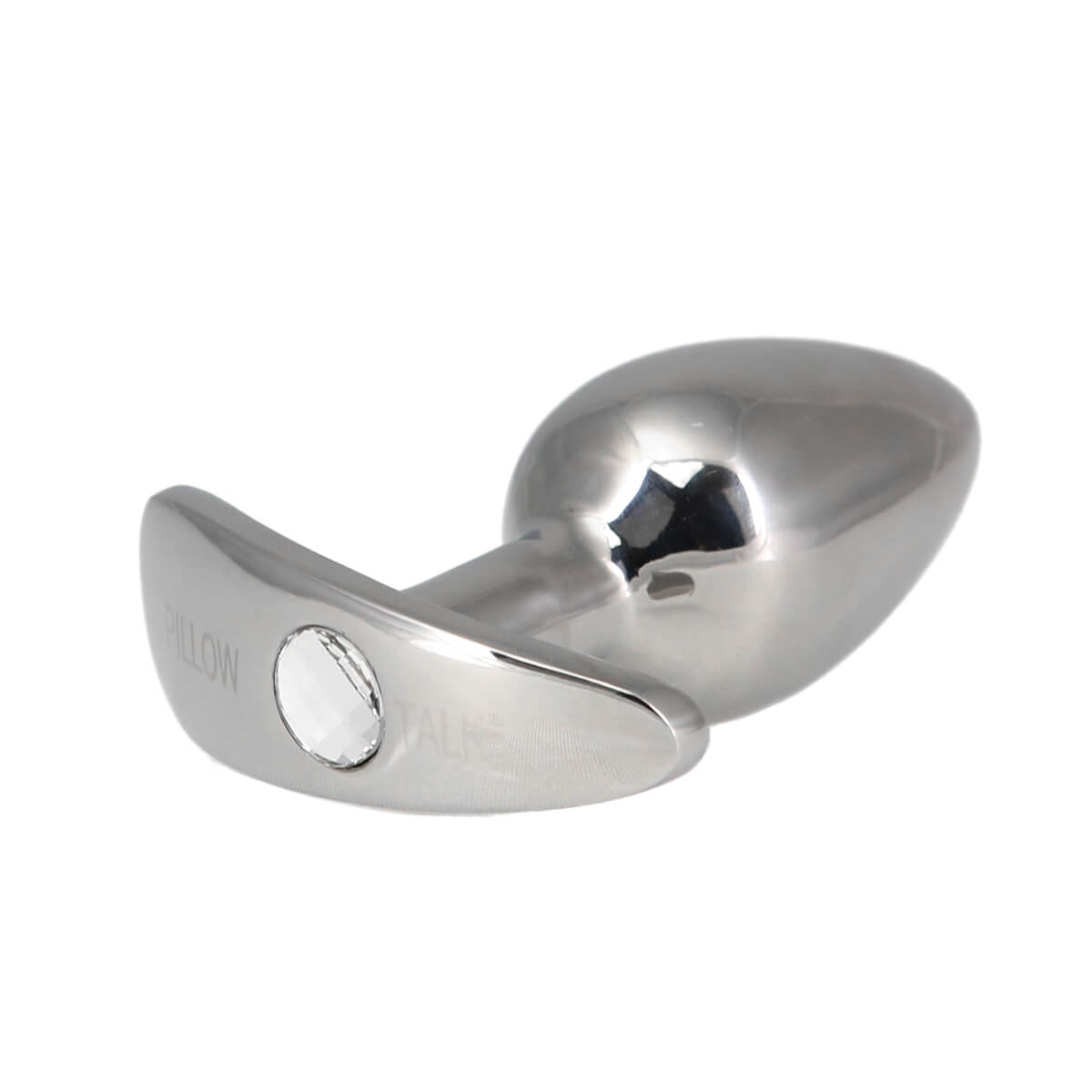 Korek analny Pillow Talk Sneaky Stainless Steel Butt Plug, 6,6 cm (srebrny)
