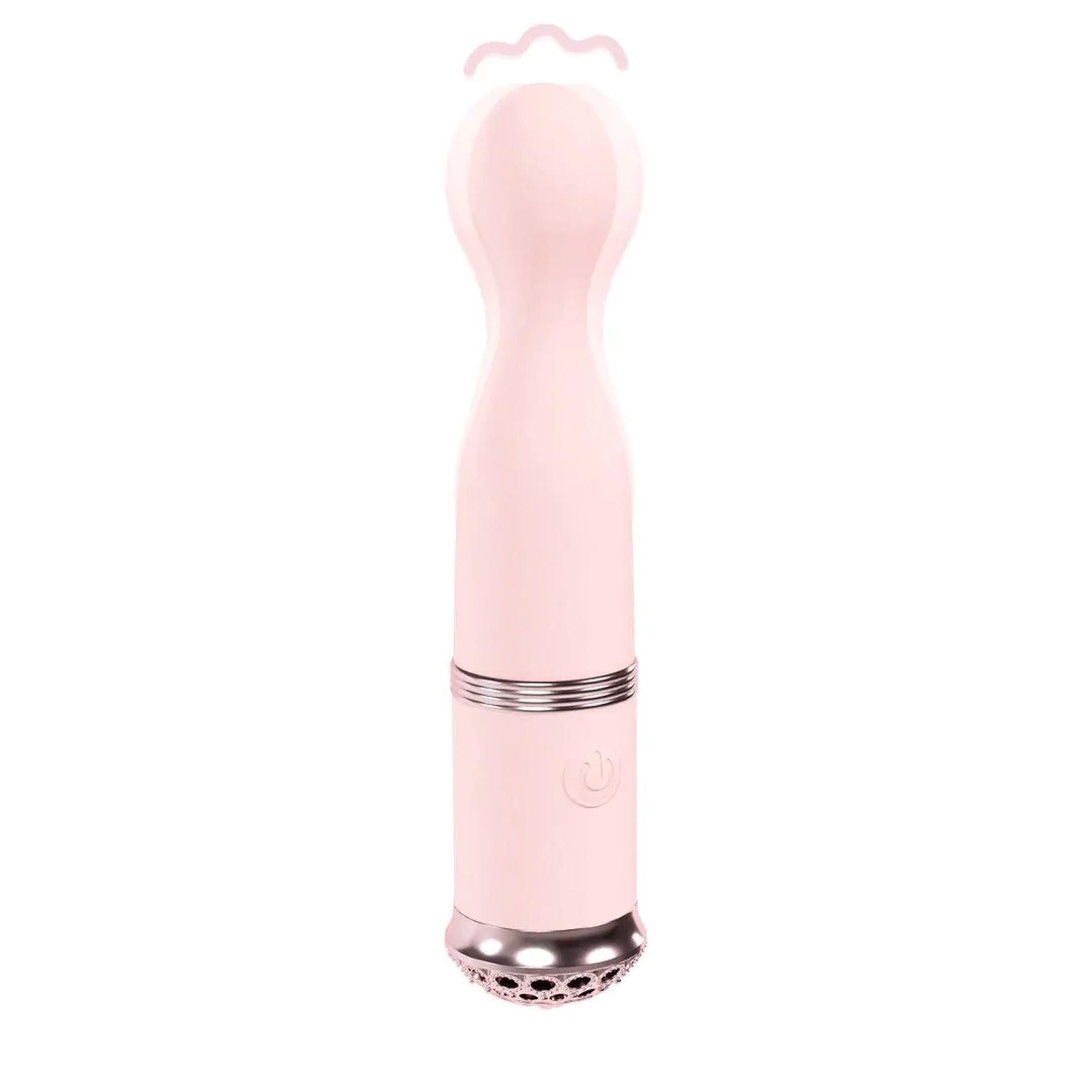 Wibromasażer Loveline Finesse Ball Tip Vibe, 11.7 cm (różowy)