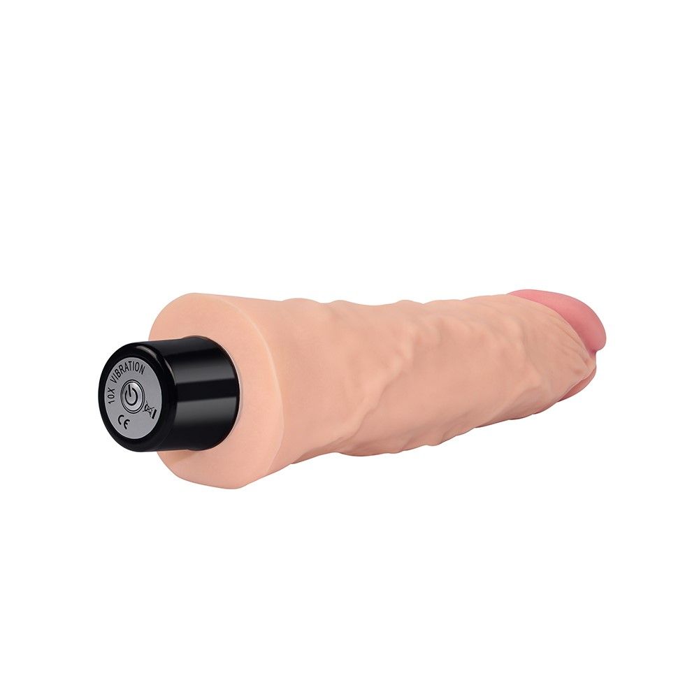 Вібратор Lovetoy Real Softee 8.3", 21.8 см (тілесний)