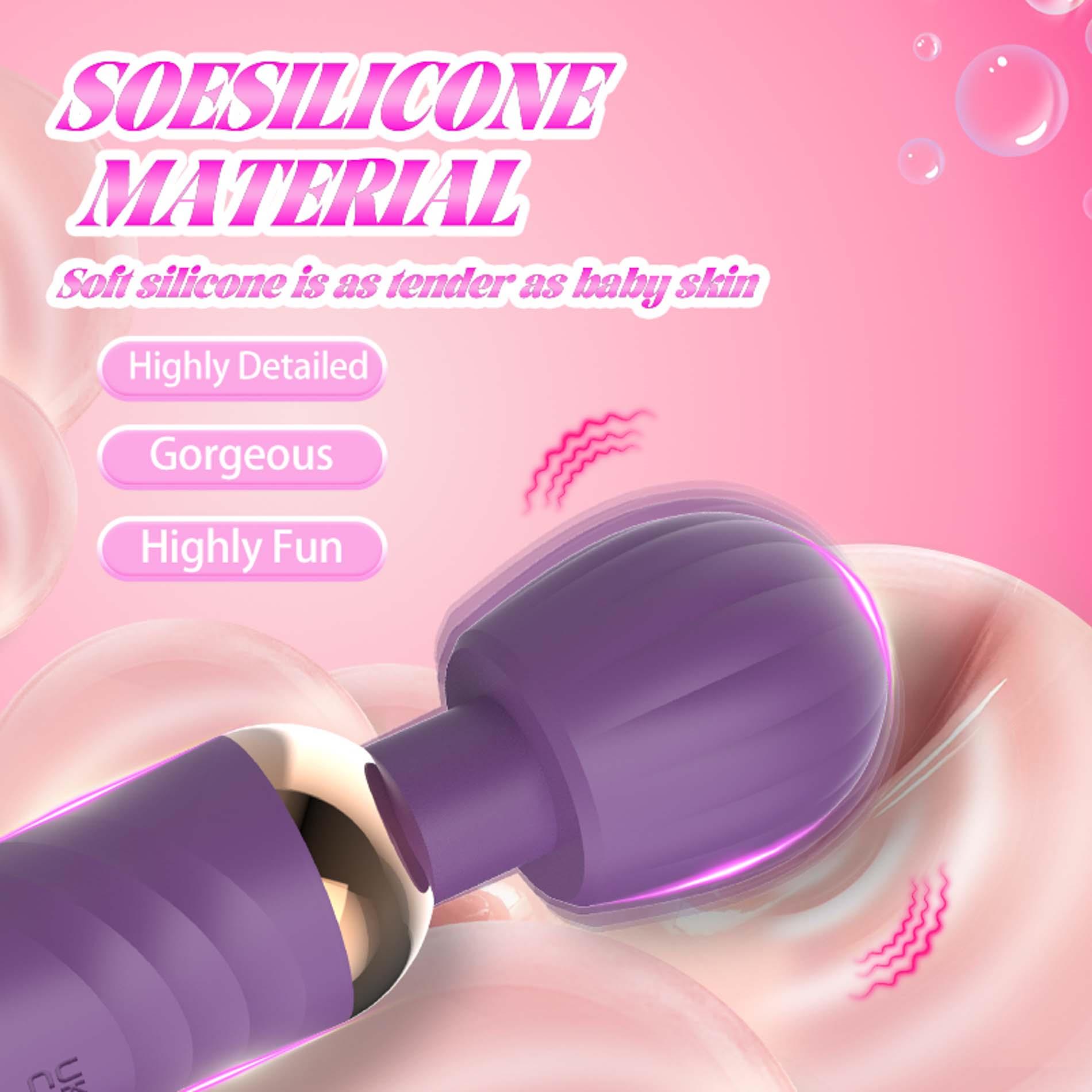Вибратор B - Series Cute Little Fairy Wand, 14 см (фиолетовый)