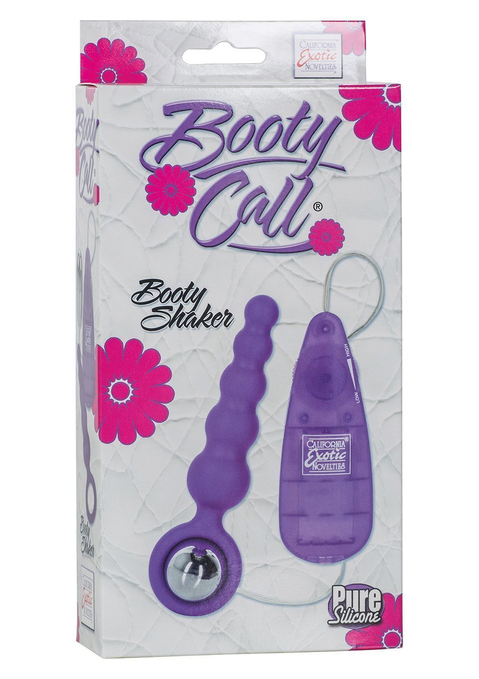 Анальна пробка California Exotic Novelties Booty Call, 10.3 см (фіолетовий)