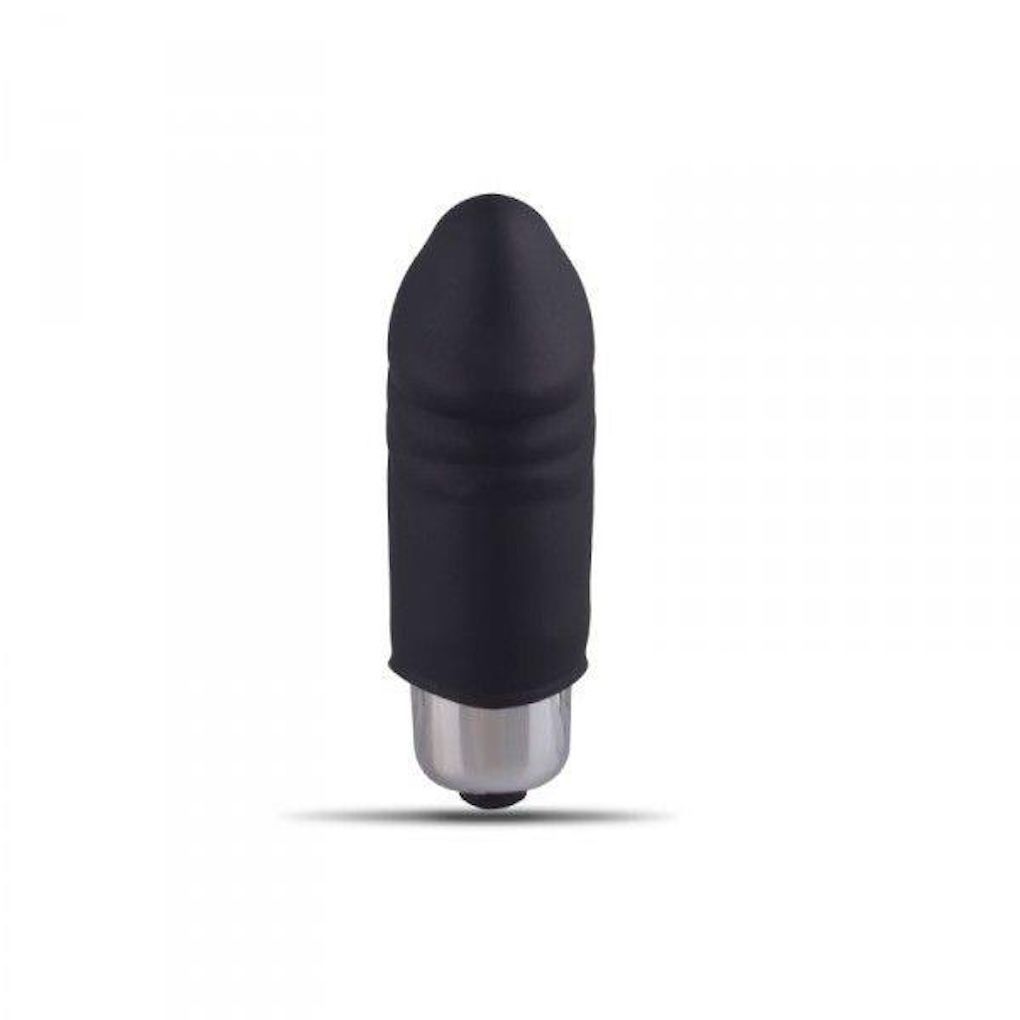 Мини-вибратор Toyz4lovers Mini Finger Fan Real, 6.5 см (черный)