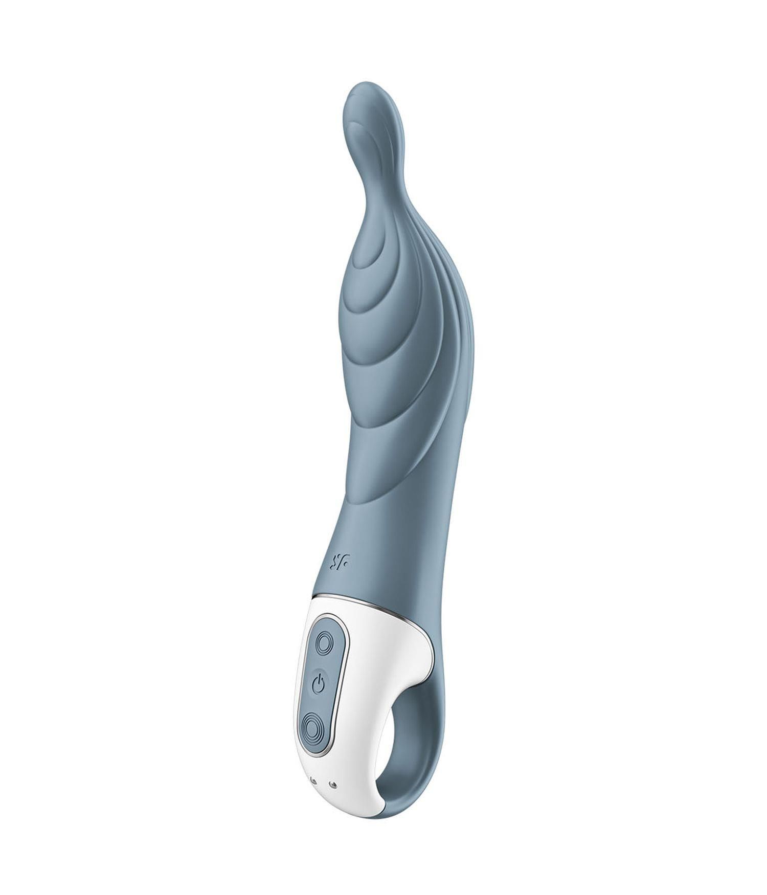 Вибратор Satisfyer A-Mazing 2, 21.7 см (серый)