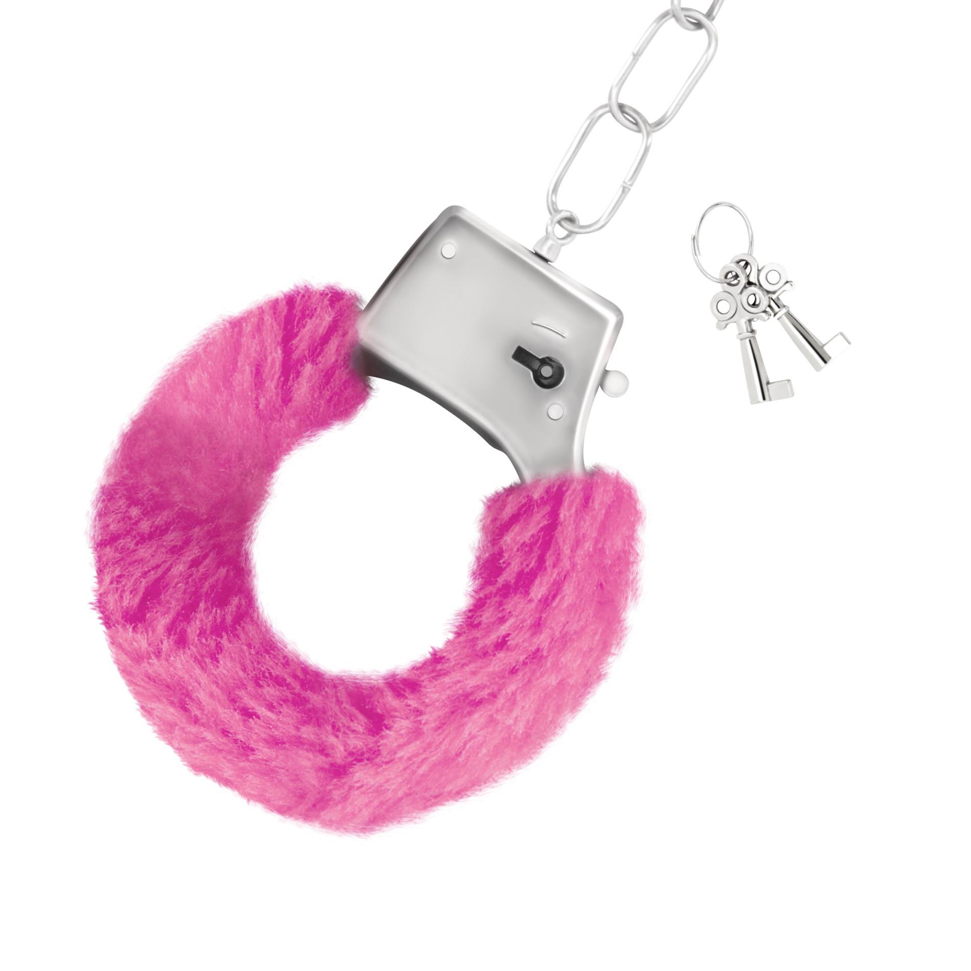 Наручники Crushious Love Cuffs Furry (розовый)