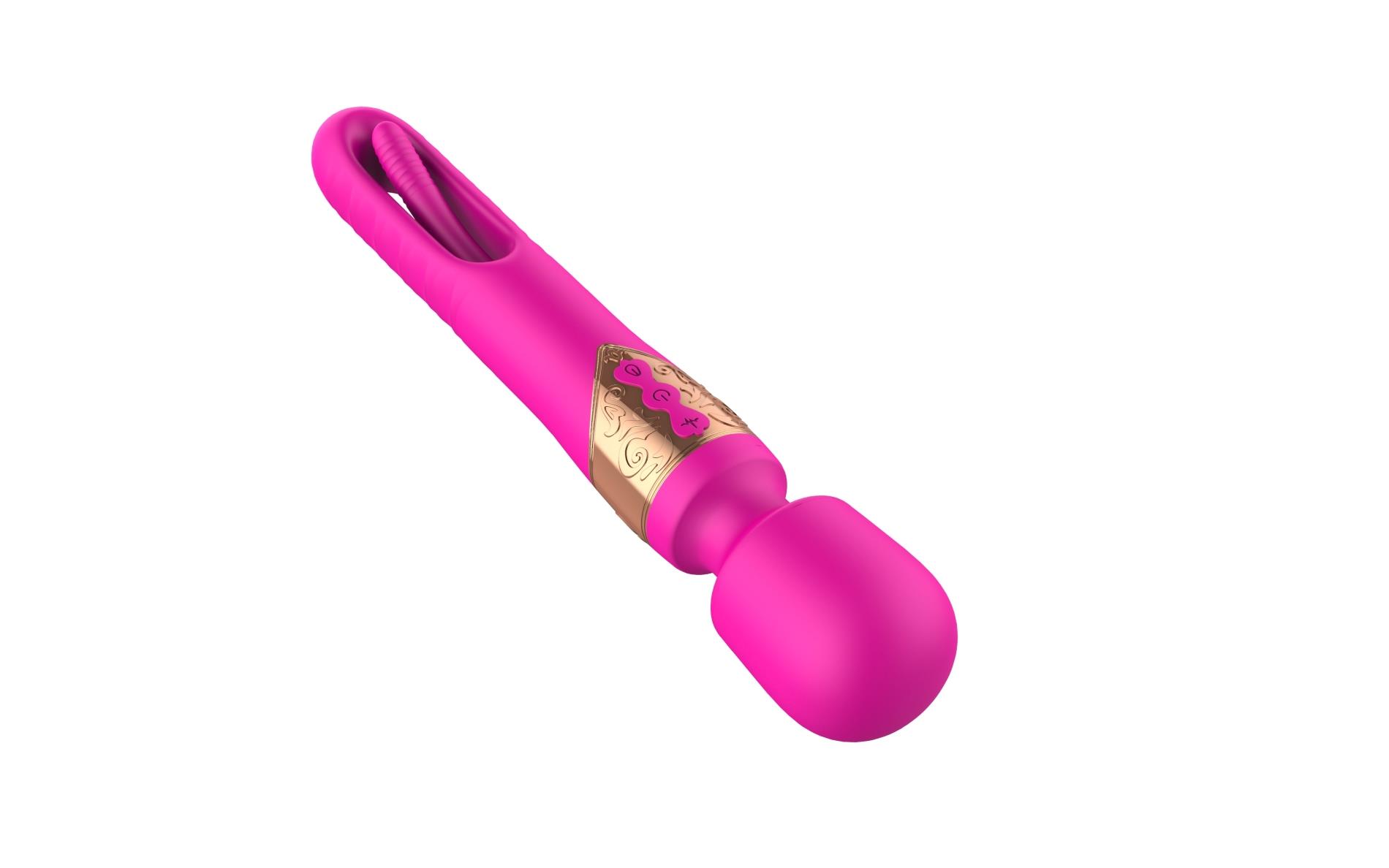 Вібратор B - Series Cute Flicking, 25.9 см (рожевий)
