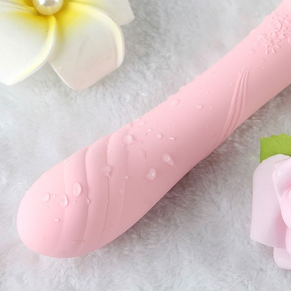 Вибратор Zalo Courage Pre-Heating G-spot Massager, 20,6 см (розовый)