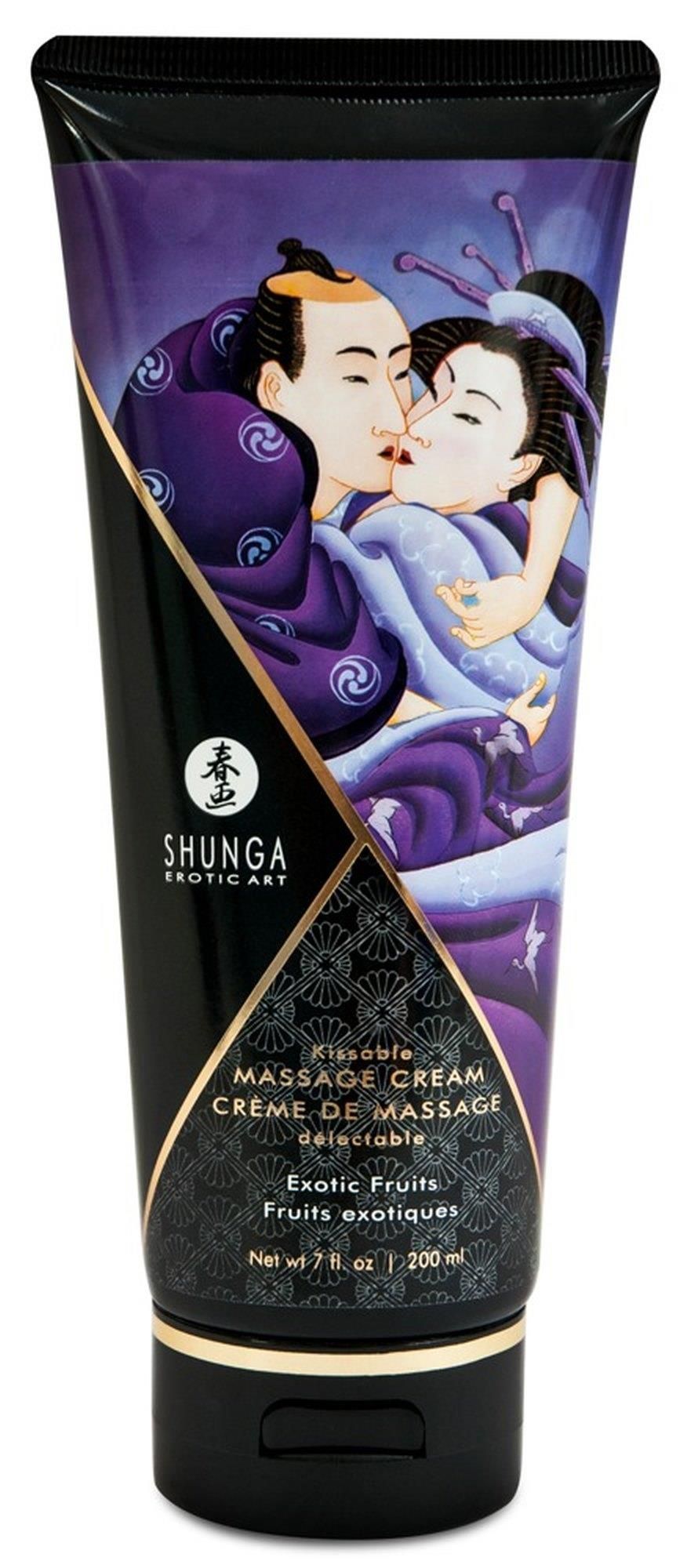 Масажний крем Shunga екзотичні фрукти, 200 мл