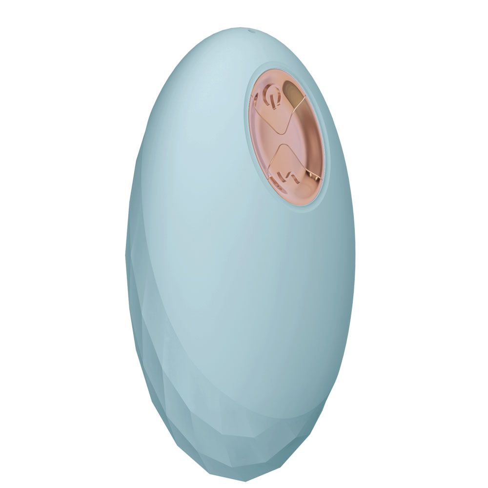Вибратор для клитора Aquatic Eloise, 9 см (голубой)