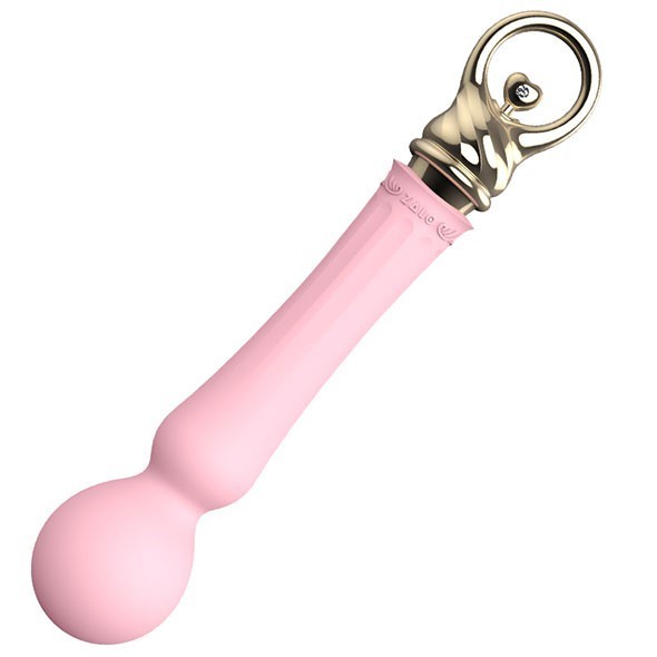 Вибромассажер Zalo Confidence Pre-Heating Wand Massager, 22,5 см (розовый)
